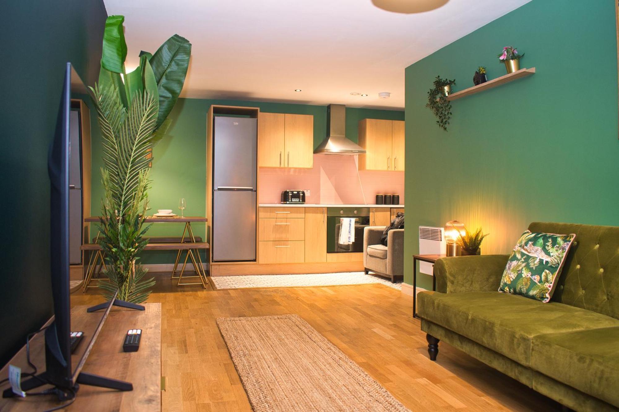 Spacious City Centre Apt - Free Parking - Ao Arena 曼彻斯特 外观 照片